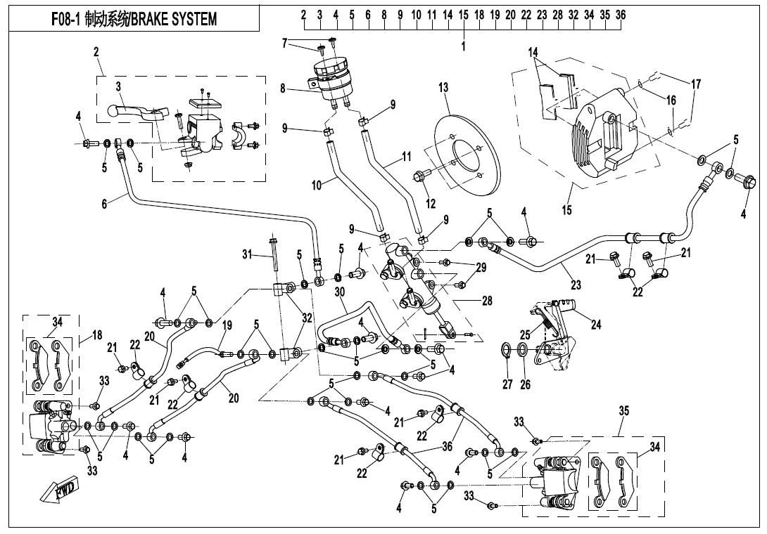 Picture of F08-1 - BRAKE SYSTEM