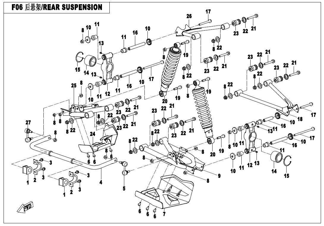 Picture of F06 - REAR SUSPENSION