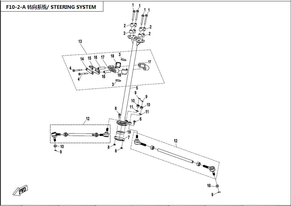 Picture of F10-2-A - STEERING SYSTEM