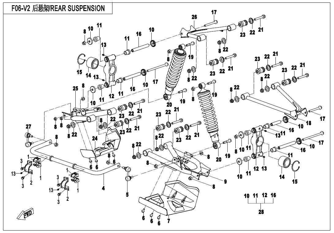 Picture of F06-V2 - REAR SUSPENSION