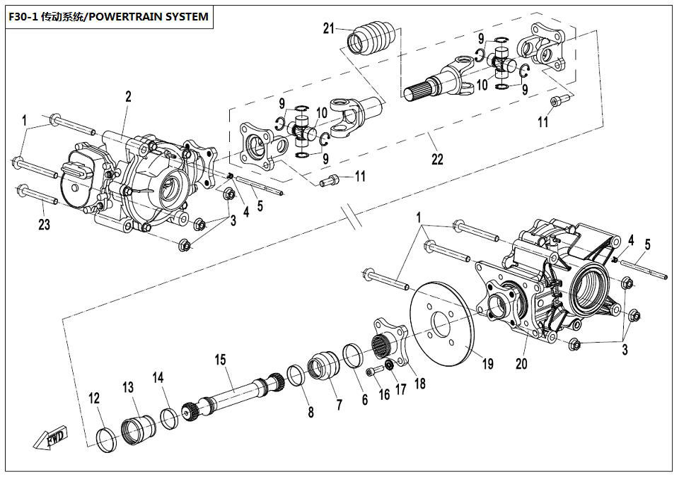 Picture of F30-1 - POWERTRAIN SYSTEM (NEW)
