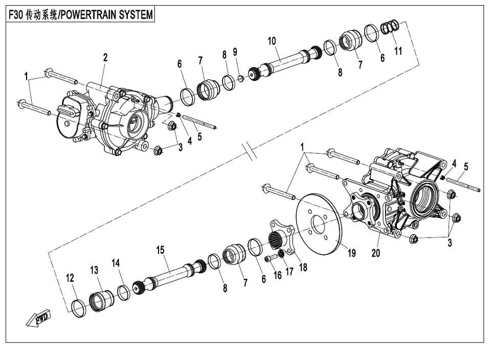 Picture of F30 - POWERTRAIN SYSTEM (OLD)
