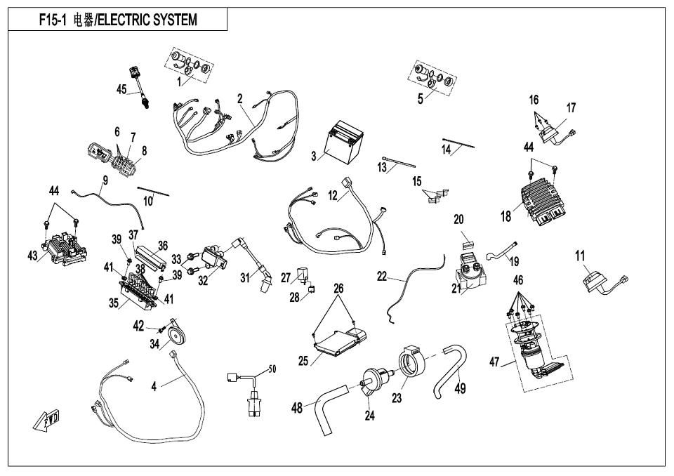 Picture of F15-1 - ELECTRIC SYSTEM