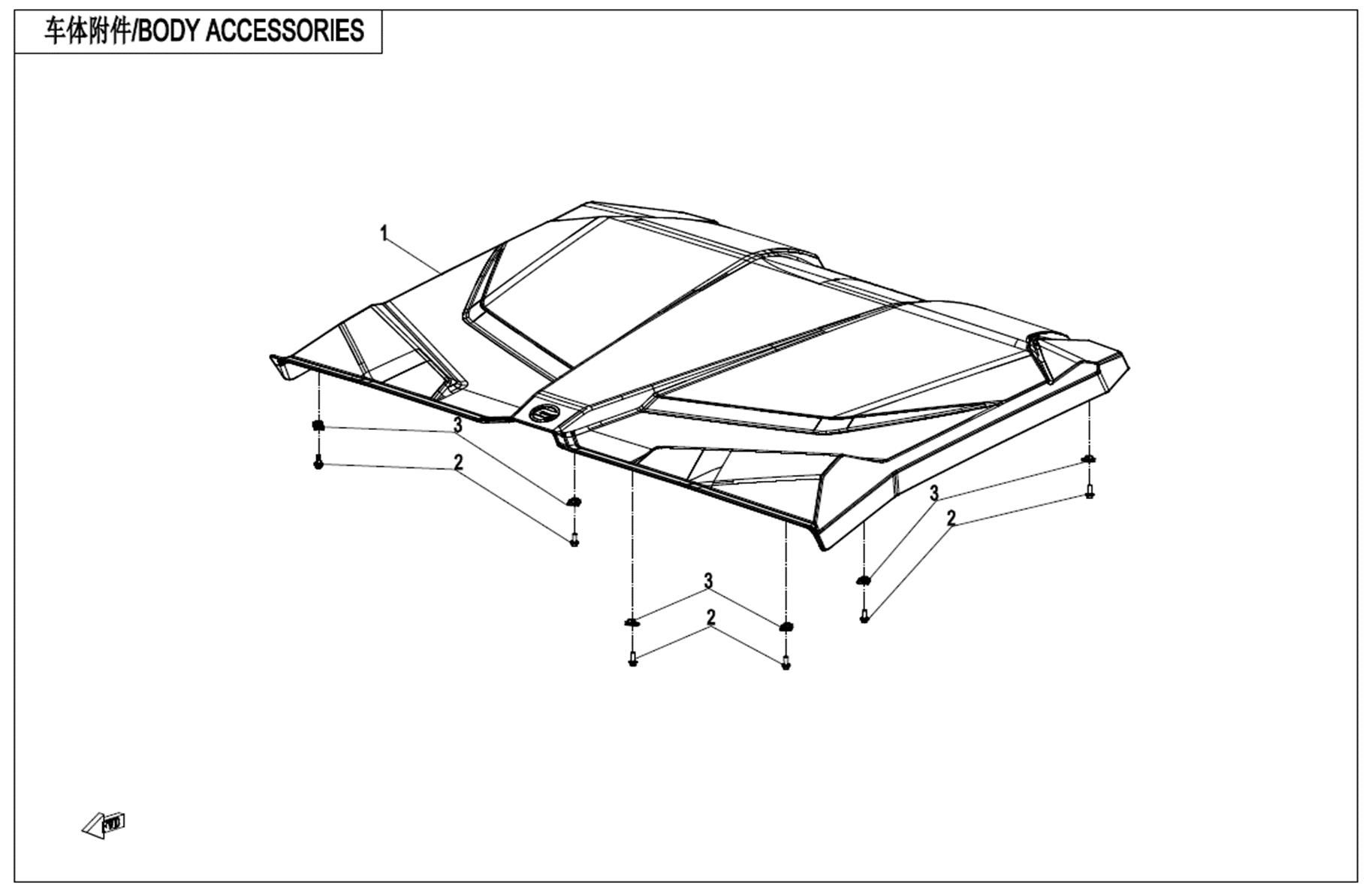 Picture of F26 - BODY ACCESSORIES