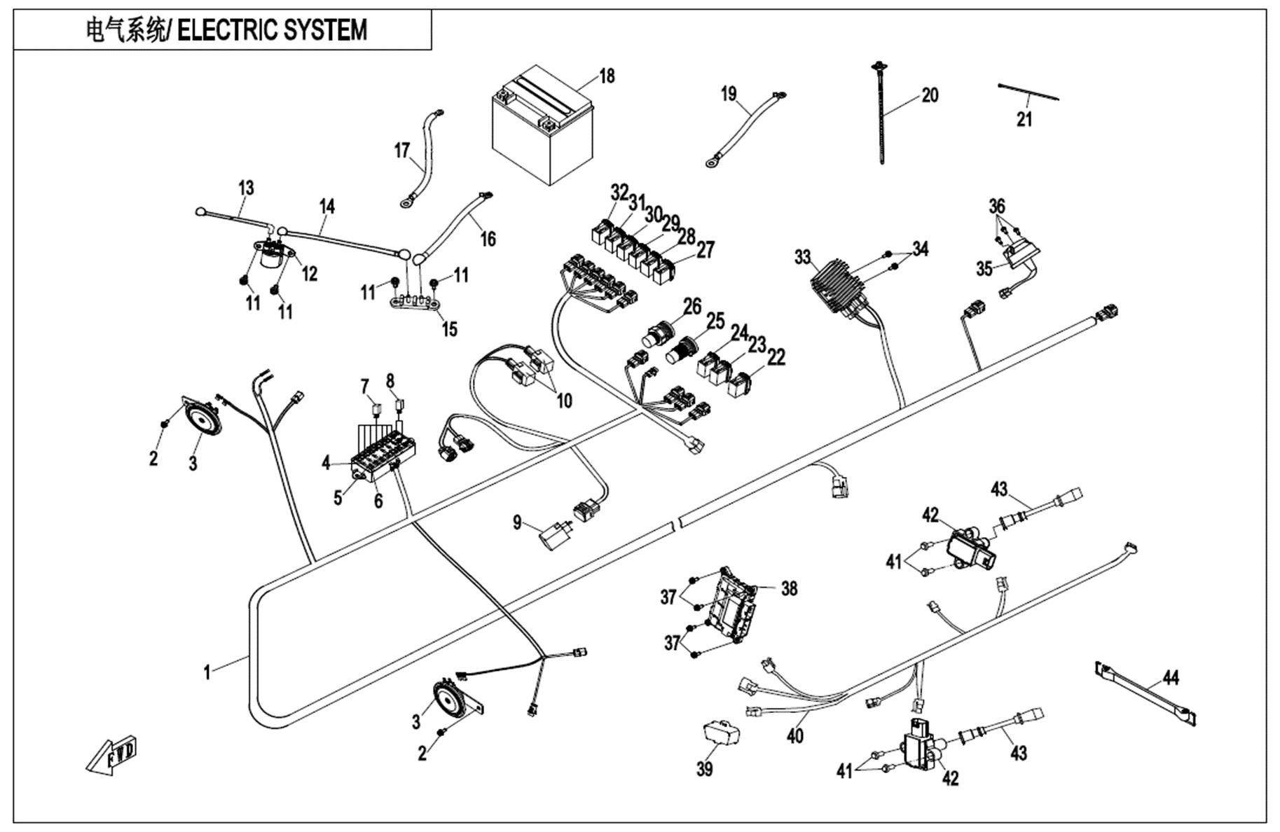 Picture of F15-1 - ELECTRIC SYSTEM