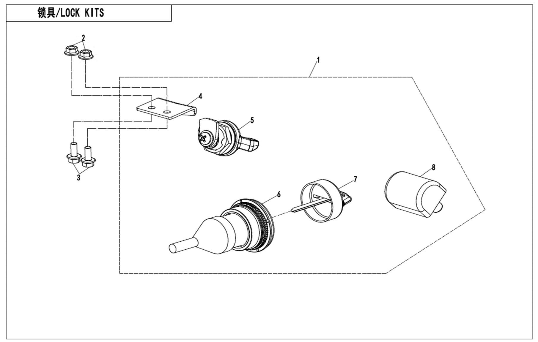 Picture of F01 - LOCK KIT