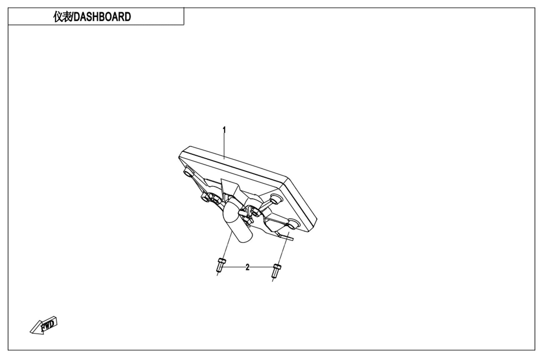Picture of F17-A  - DASHBOARD( TFT)