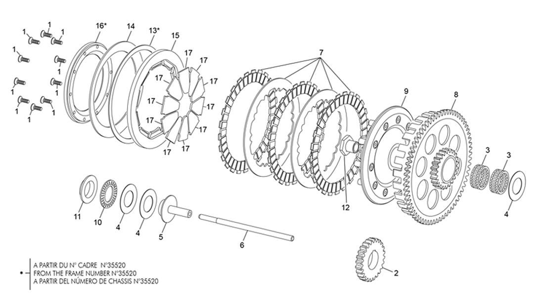 Picture of 17 - CLUTCH