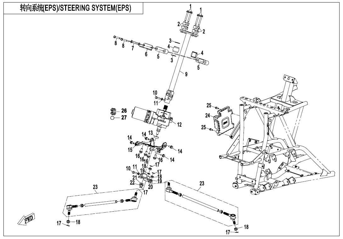 Picture of F10-2-C-V2 - STEERING SYSTEM(EPS,ACDELCO)