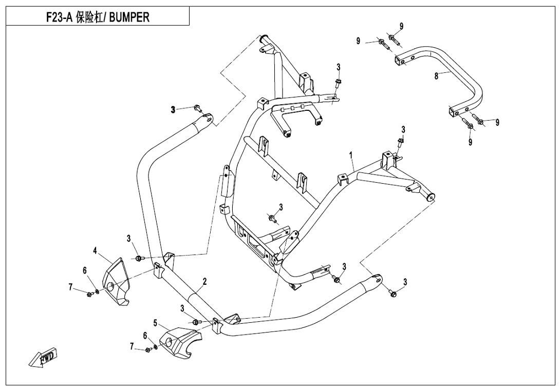 Picture of F23-A - BUMPER