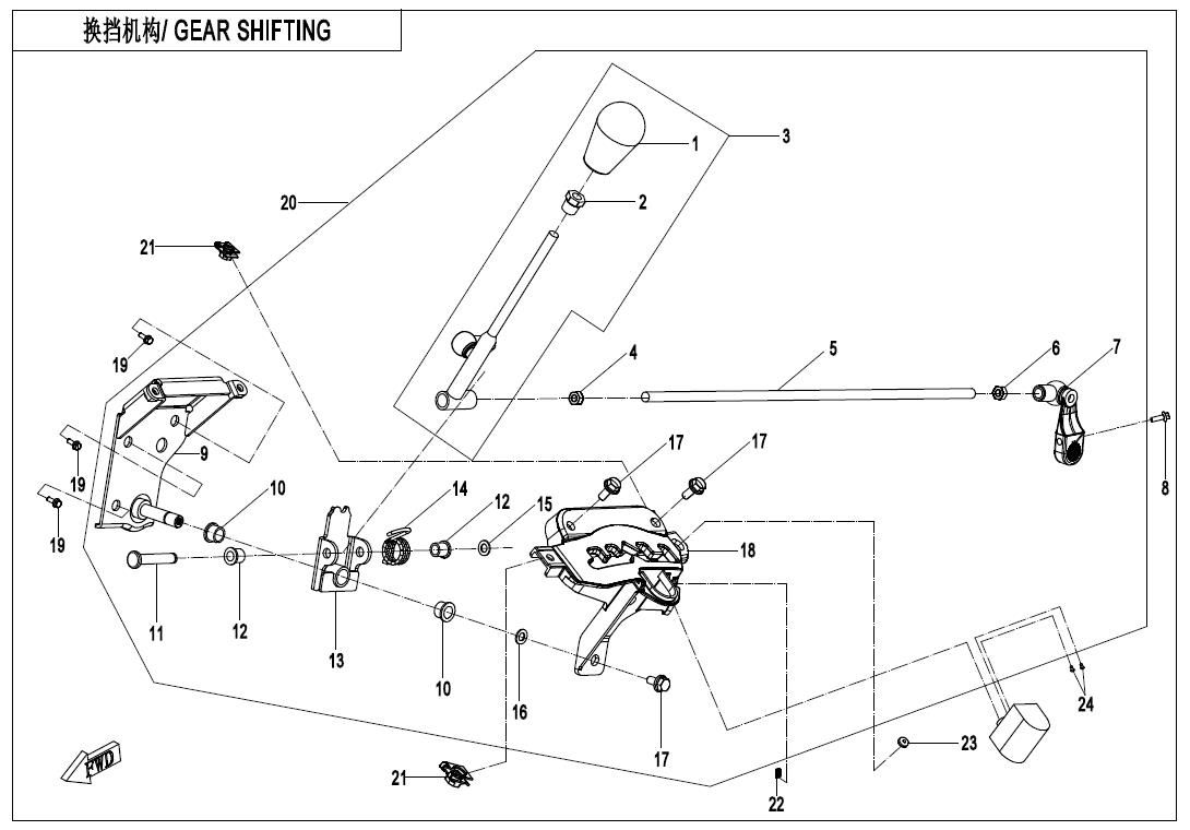 Picture of F32 - GEAR SHIFTING