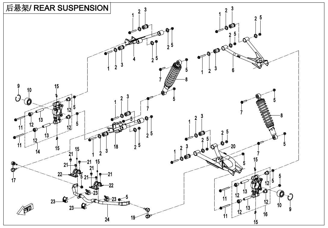 Picture of F06 - REAR SUSPENSION