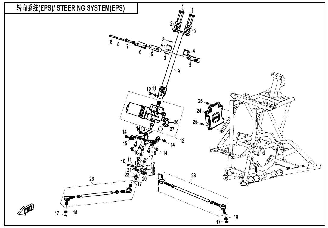 Picture of F10-2-C-V3 - STEERING SYSTEM(EPS,ACDELCO)