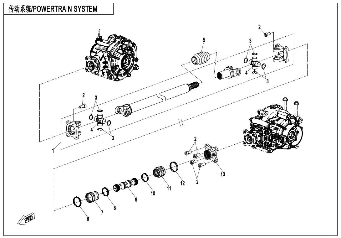 Picture of F30 - DRIVETRAIN SYSTEM