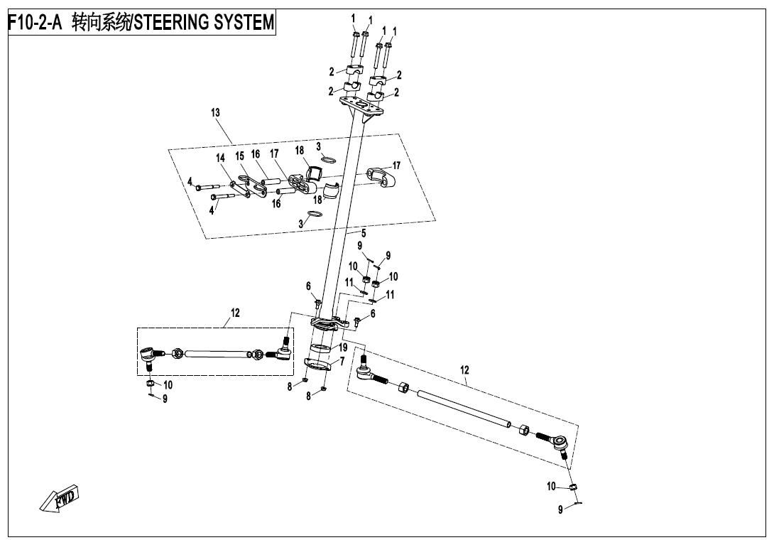 Picture of F10-2-A - STEERING SYSTEM