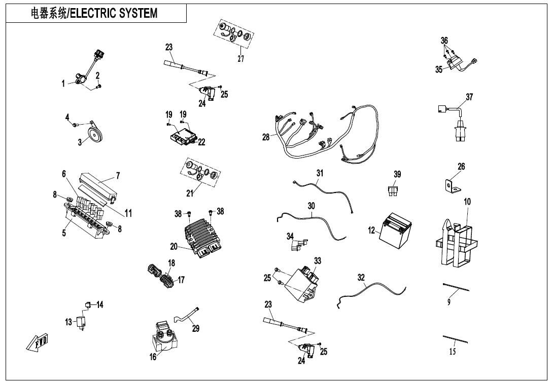 Picture of F15-1-A-V2 - ELECTRIC SYSTEM(NA&INTERNATIONAL)