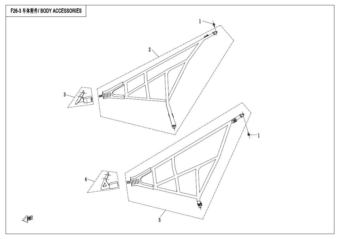 Picture of F26-3 - BODY ACCESSORIES