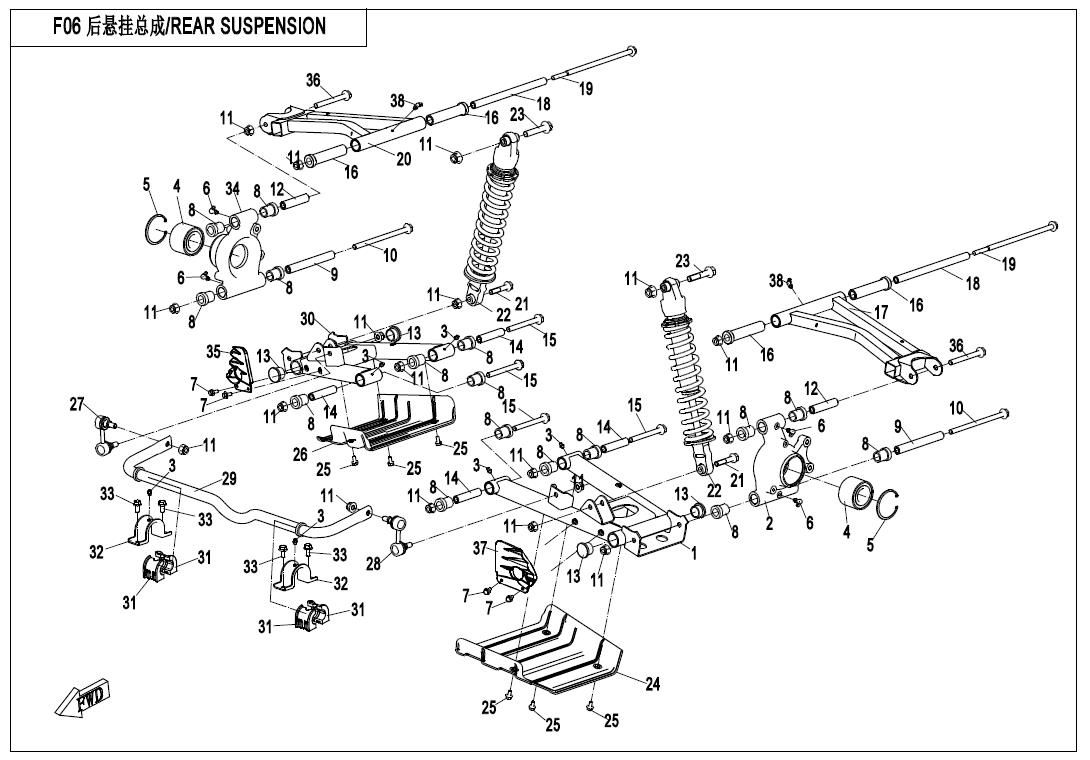 Picture of F06 - REAR SUSPENSION