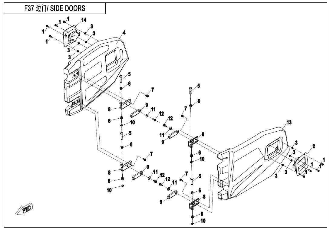 Picture of F37 - SIDE DOORS
