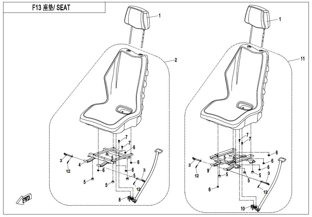 Picture of F13 - SEAT