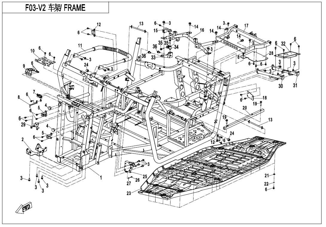 Picture of F03-V2 - FRAME