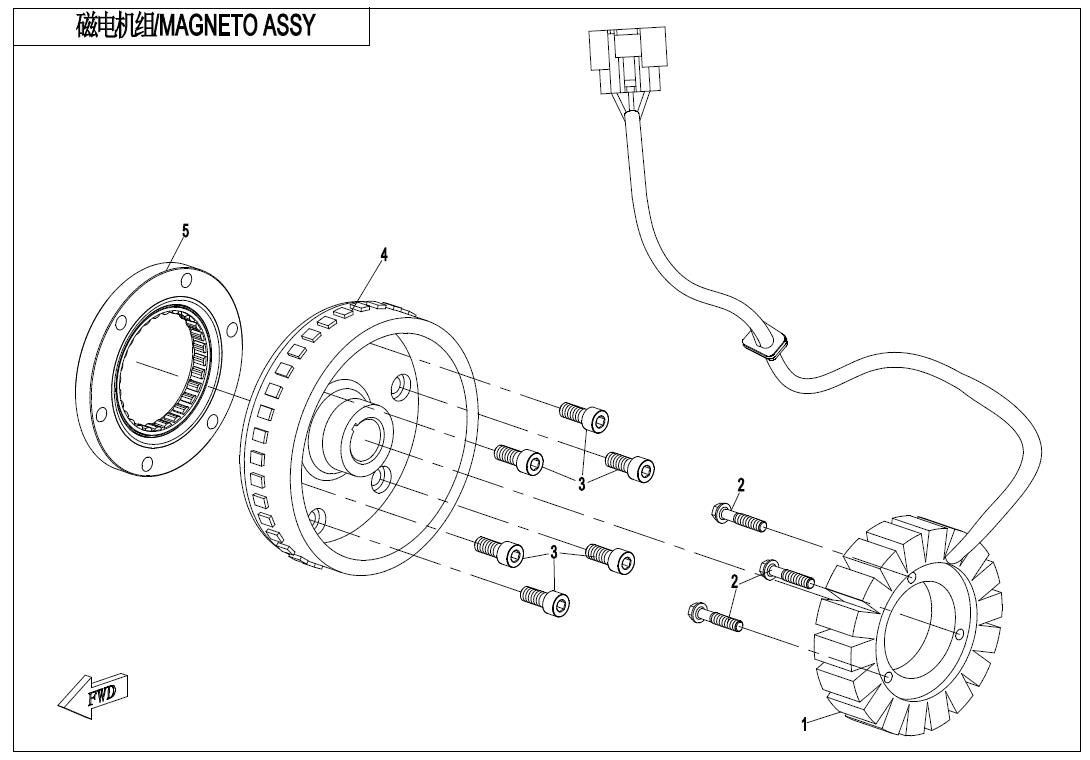 Picture of E03-V2 - MAGNETO ASSY.