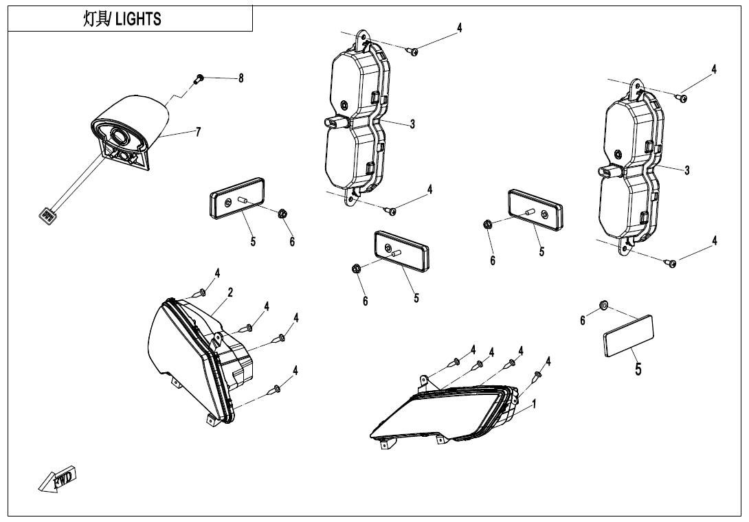 Picture of F16 - LIGHTS