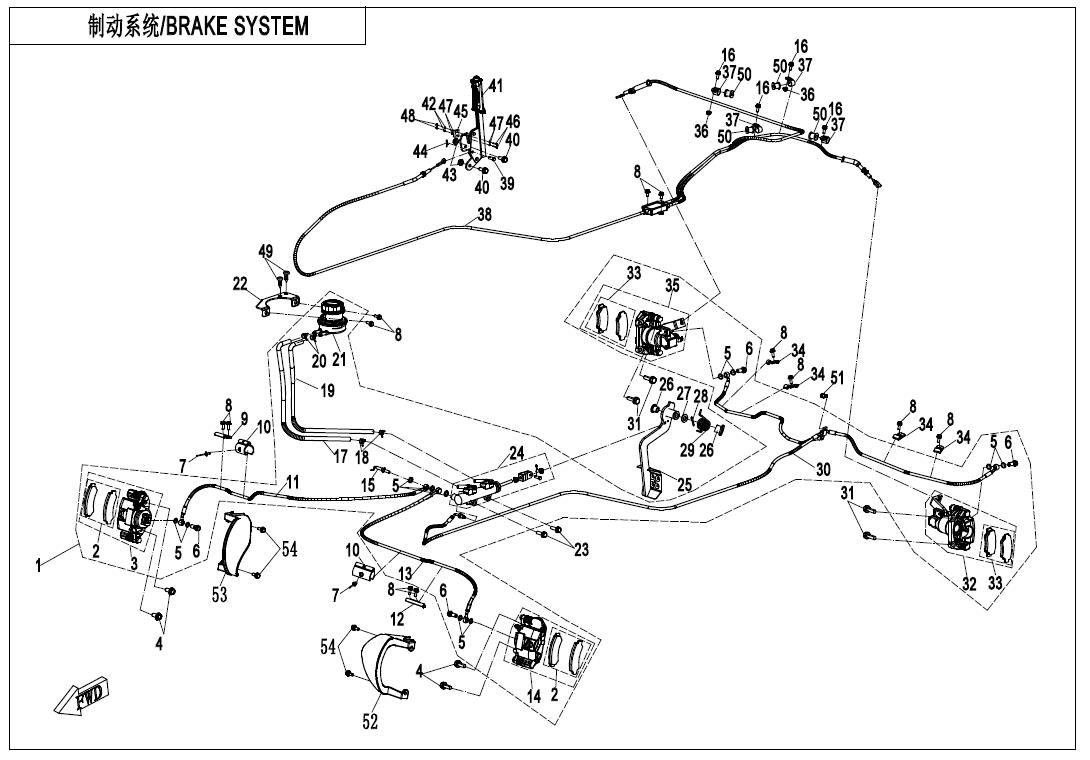 Picture of F08-V2 - BRAKE SYSTEM