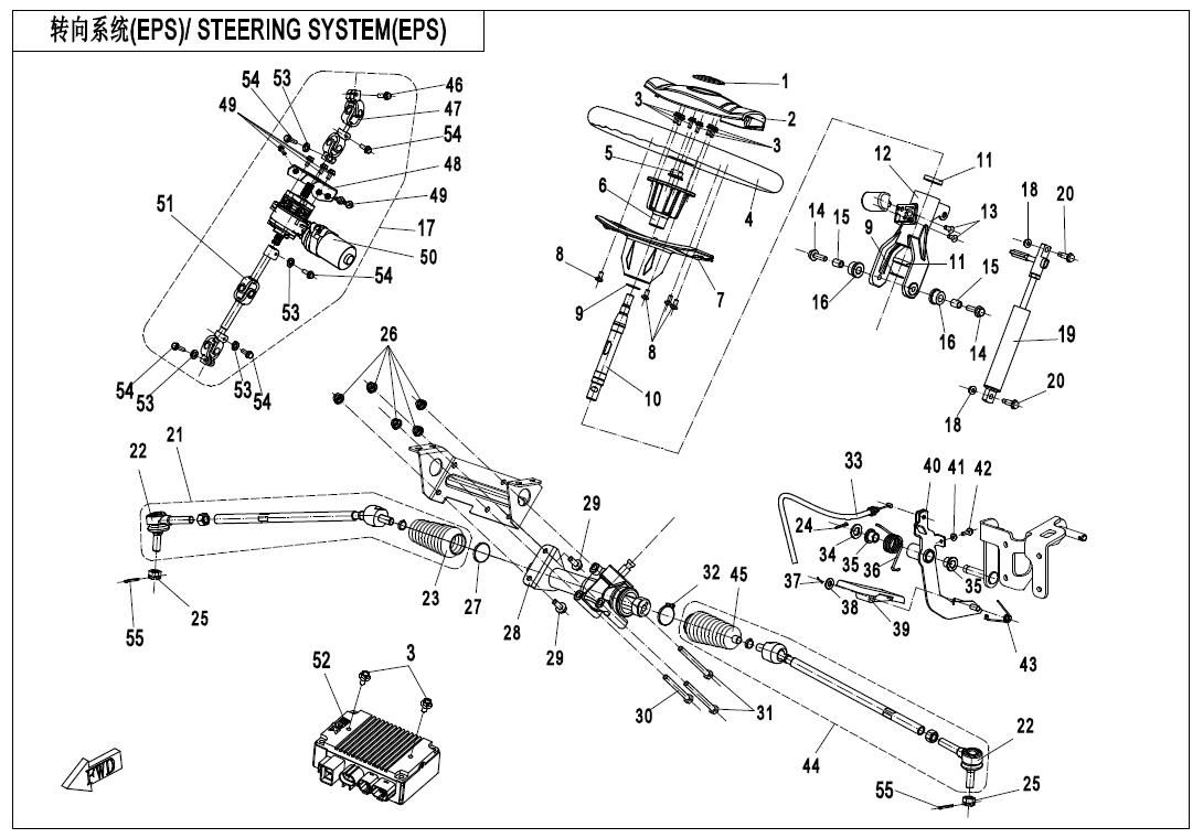 Picture of F10-B-V3 - STEERING SYSTEM(EPS)