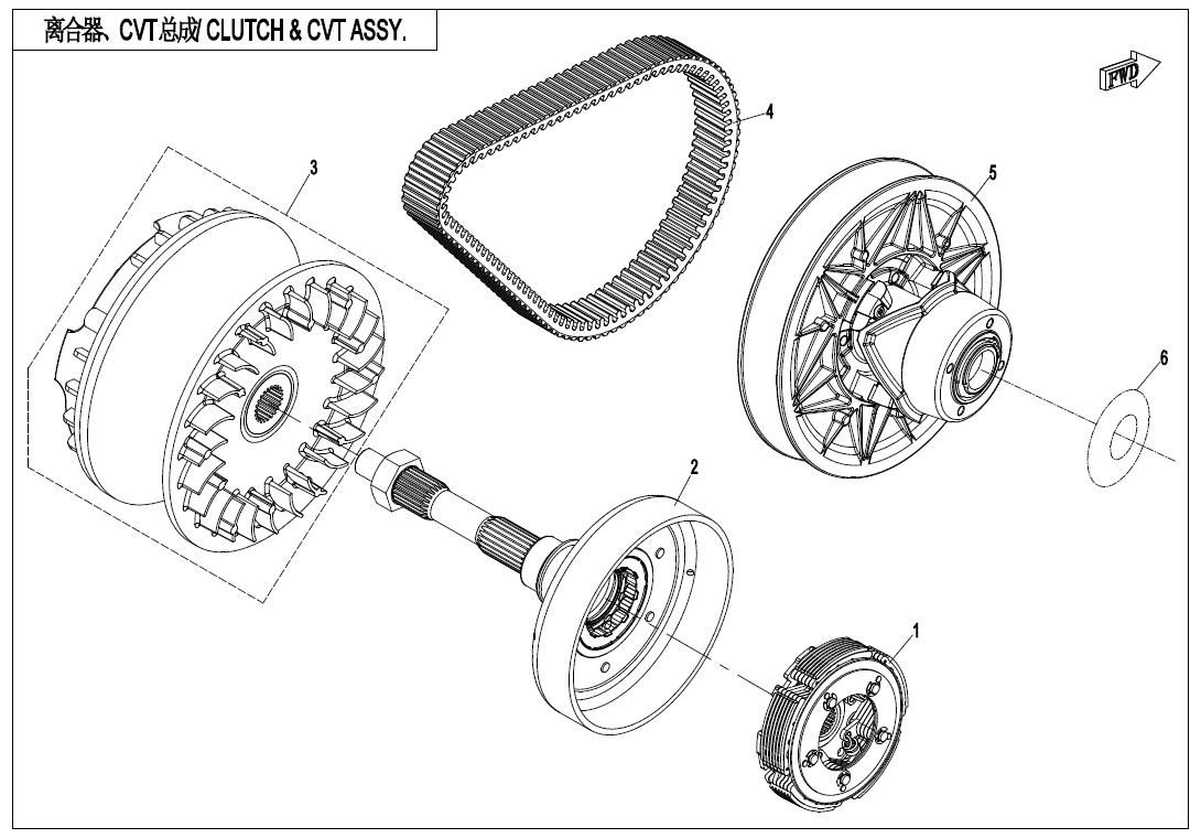 Picture of E05 - CVT ASSY.