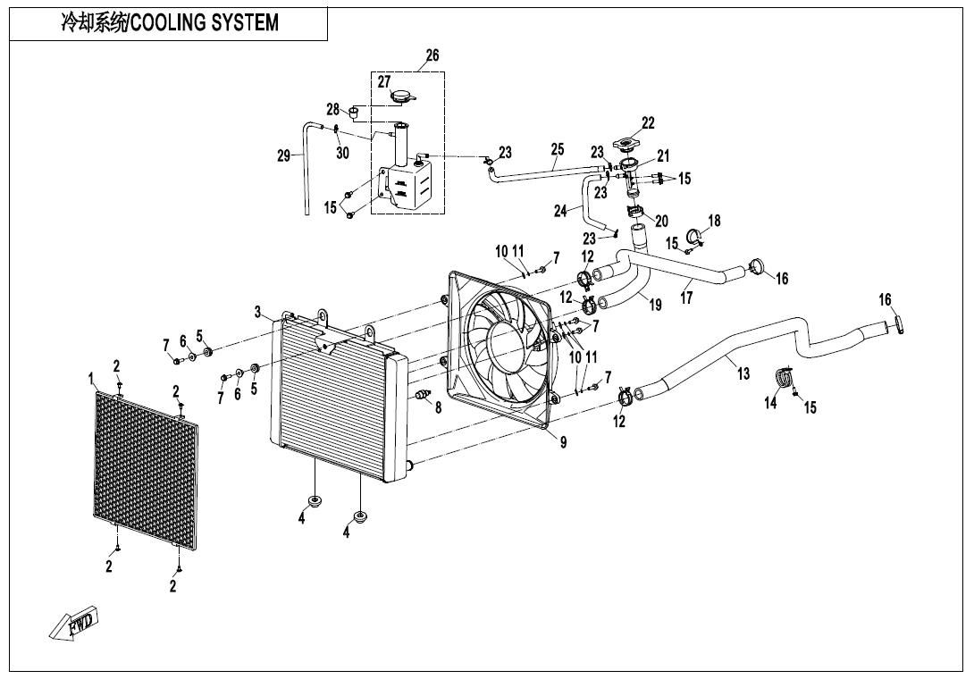 Picture of F18-V2 - COOLING SYSTEM