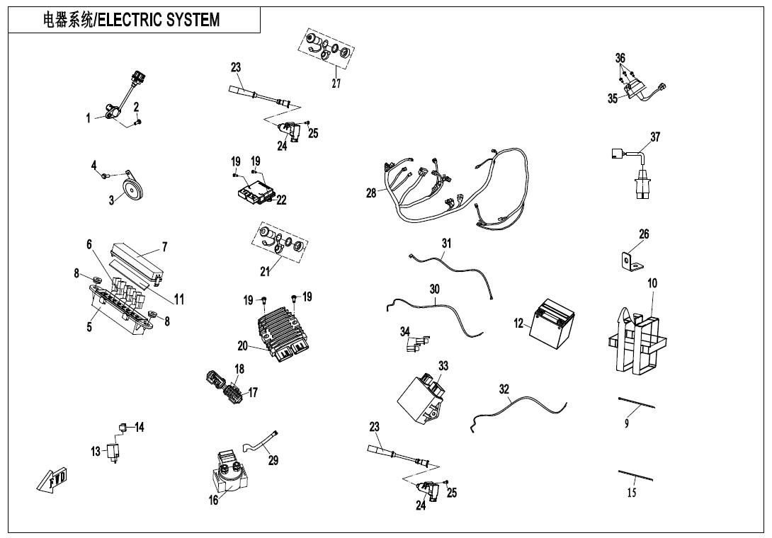 Picture of F15-1-B-V4 - ELECTRIC SYSTEM(HIGH POWER)