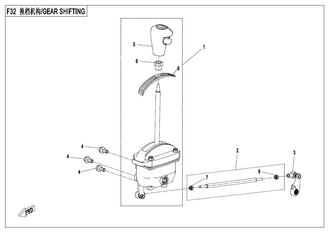 Picture of F32 - GEAR SHIFTING