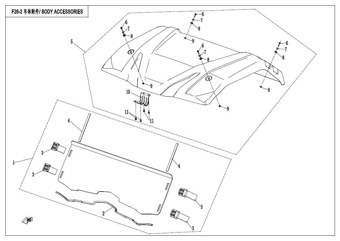 Picture of F26-2 - BODY ACCESSORIES
