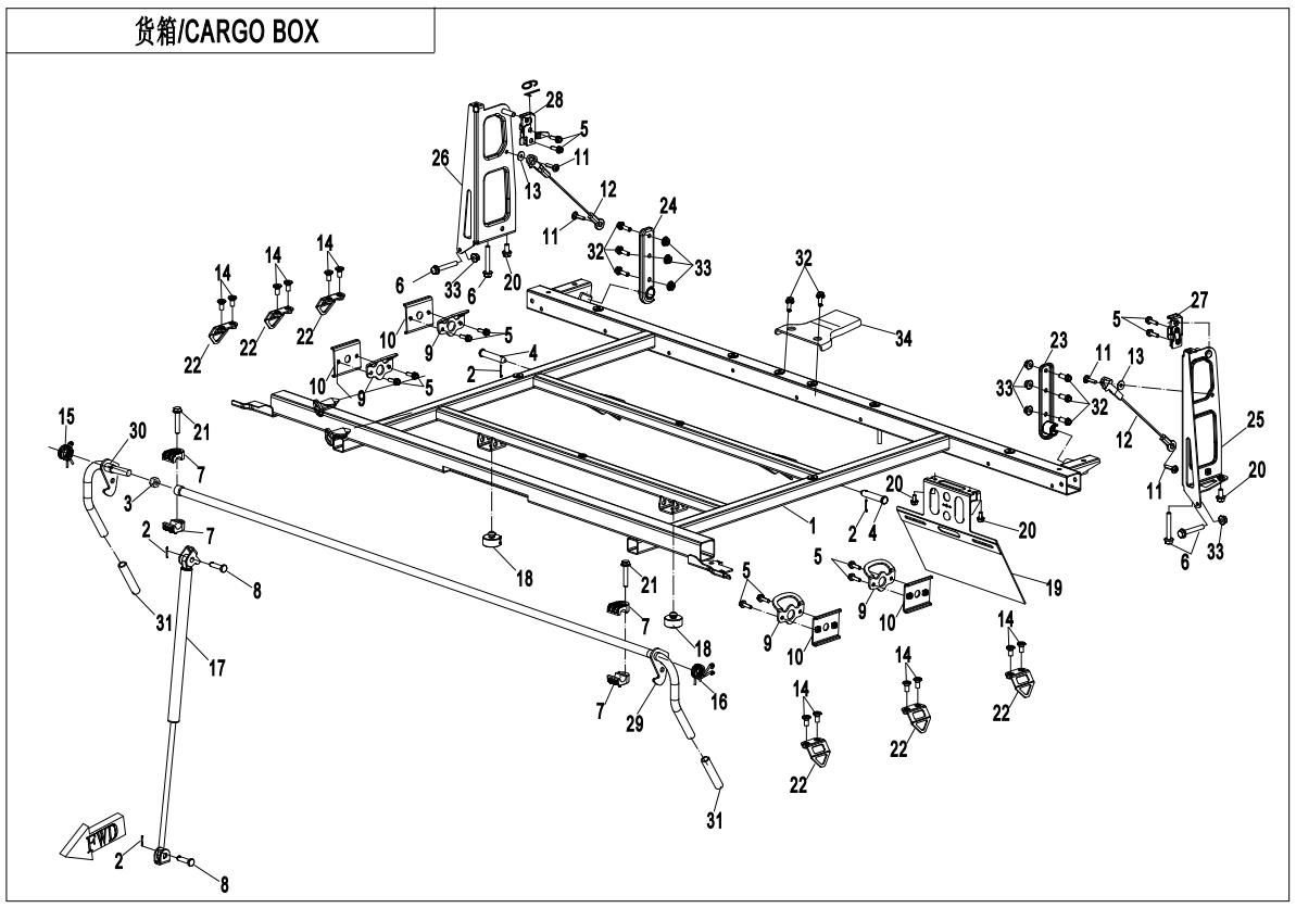 Picture of F22-2-V2 - CARGO BOX