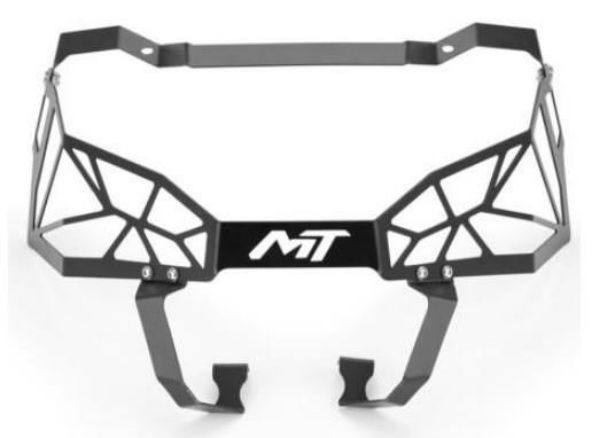 Picture of 6WWV-806200-5000 - 800MT HEADLIGHT GUARD - BLACK