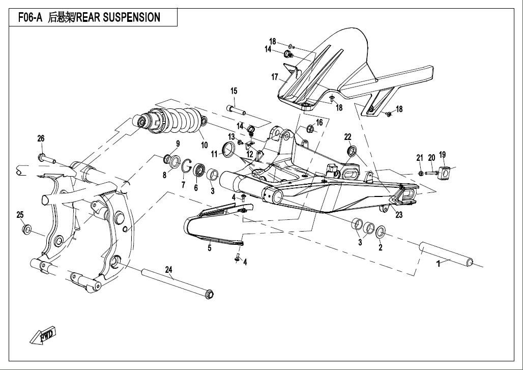 Picture of F06 - REAR SUSPENSION