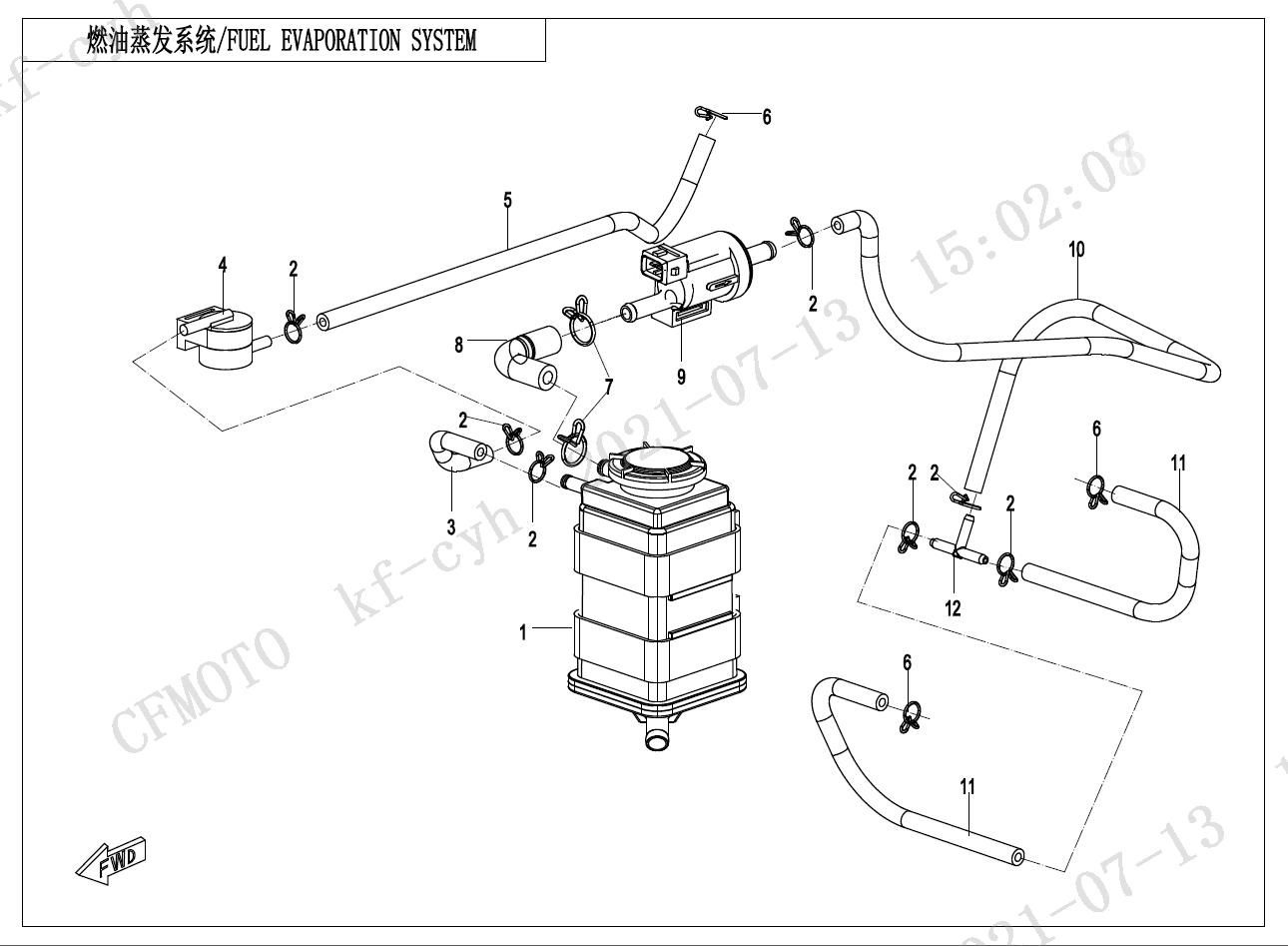 Picture of F36 - FUEL VAPORIZATION SYSTEM