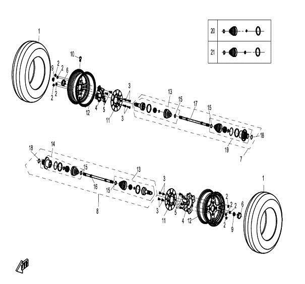 Picture of F13 - REAR WHEEL