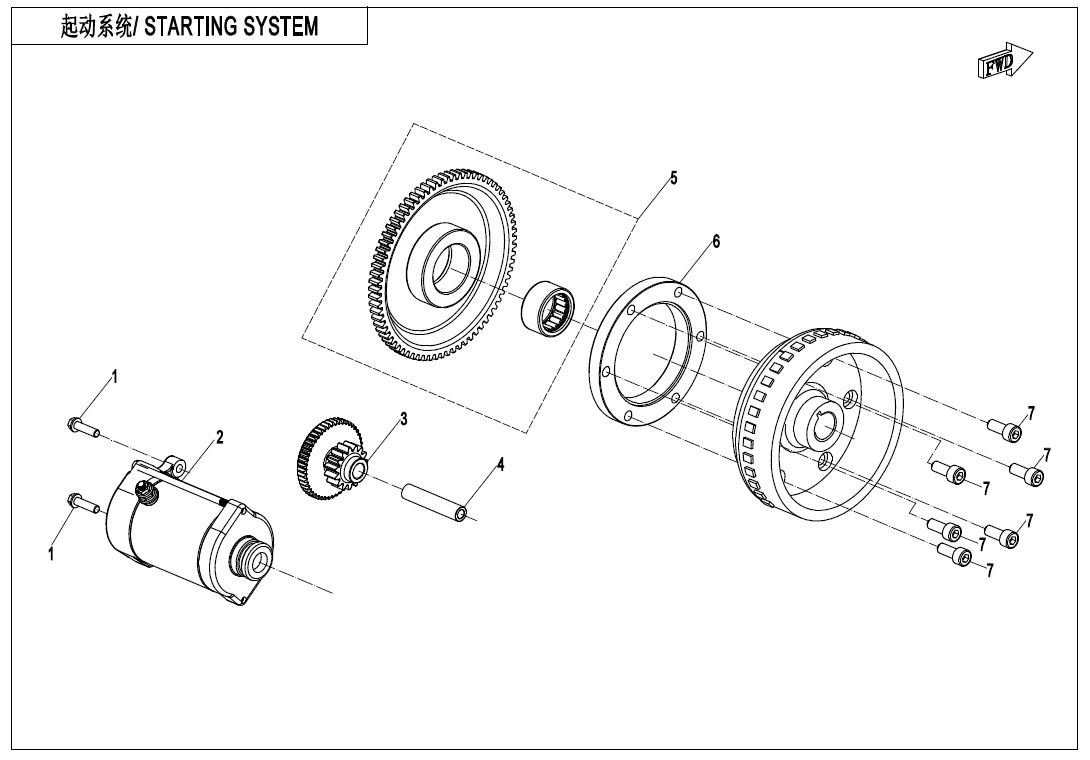 Picture of E09 - STARTING SYSTEM