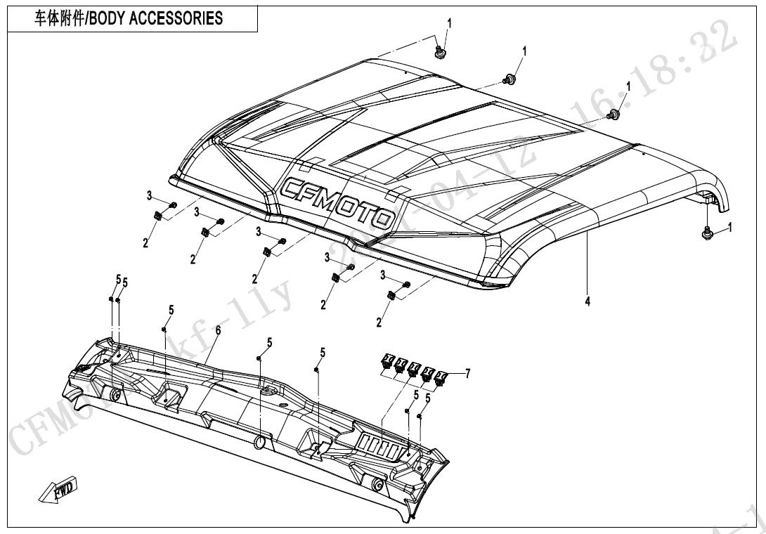 Picture of F26-3 - BODY ACCESSORIES