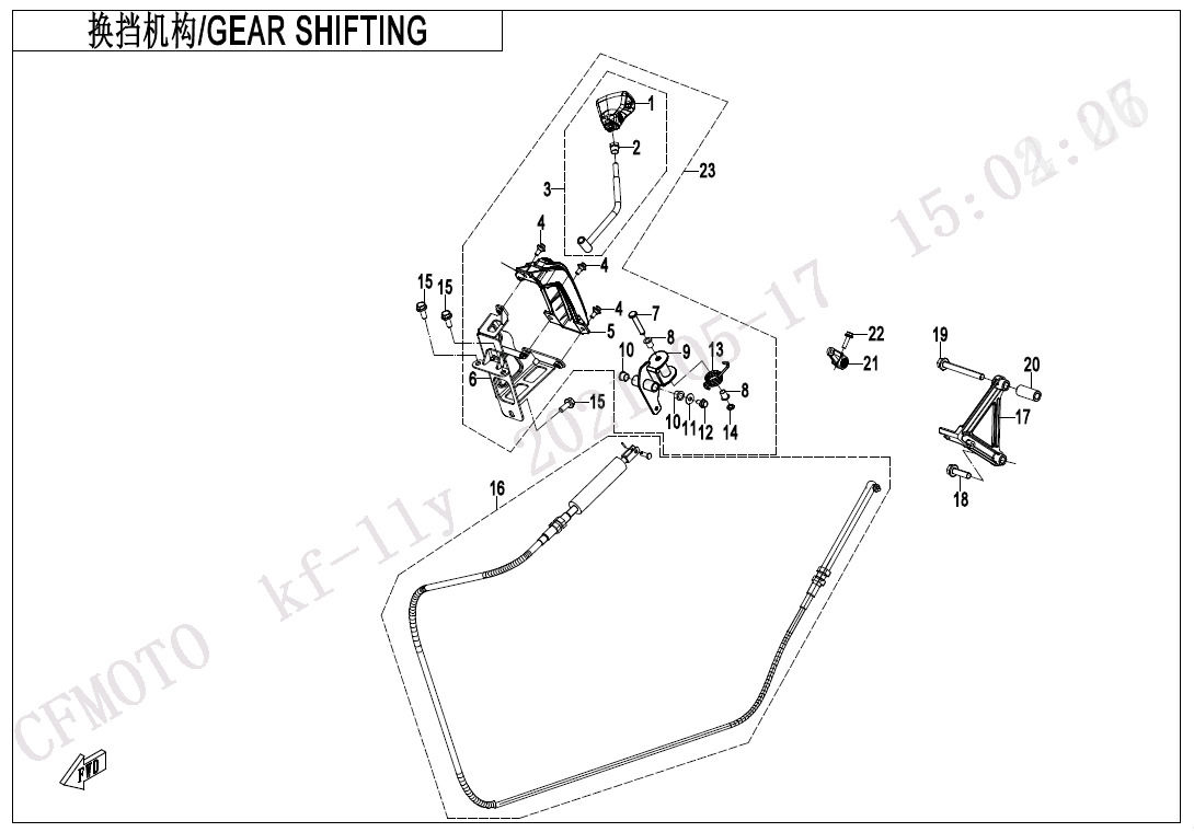 Picture of F32 - GEAR SHIFTING