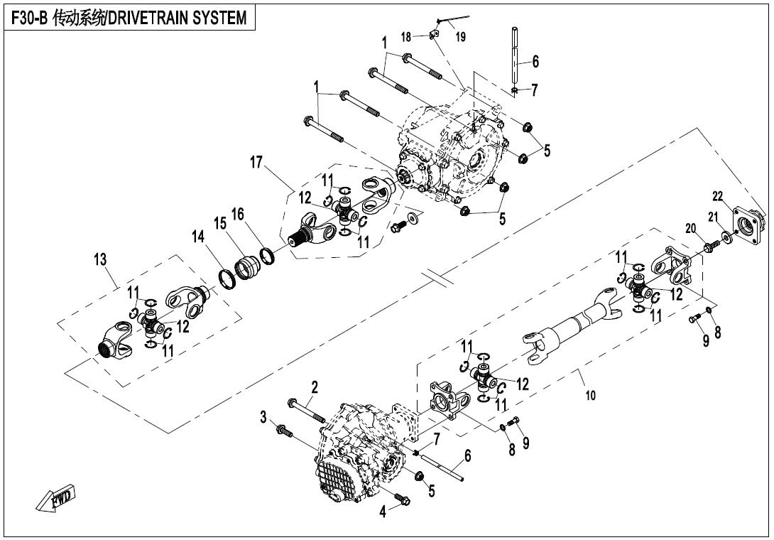 Picture of F30-B - DRIVETRAIN SYSTEM