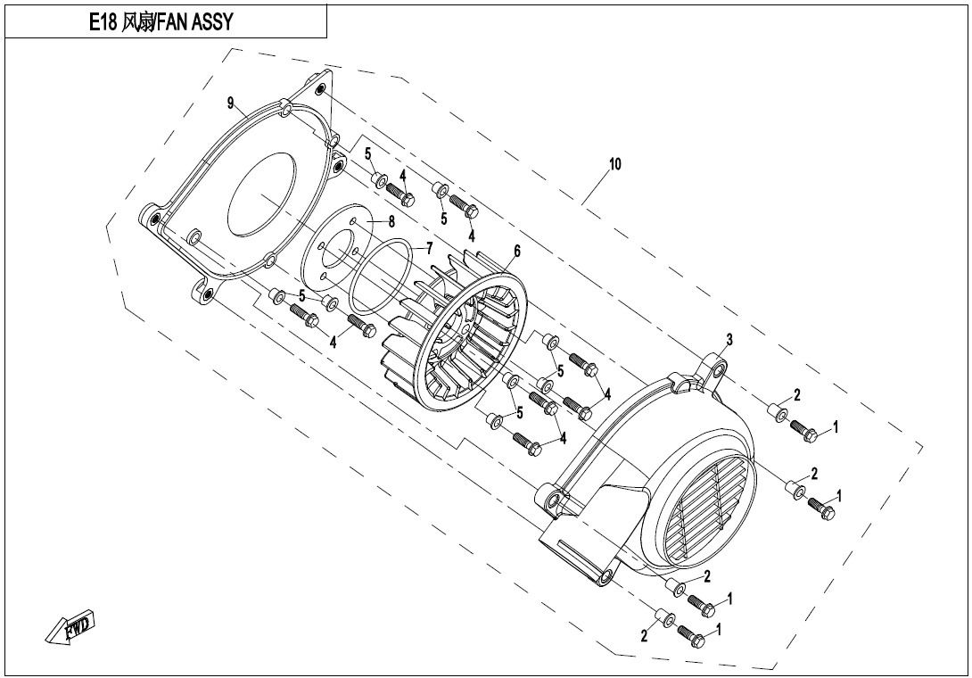 Picture of E18 - FAN ASSY.