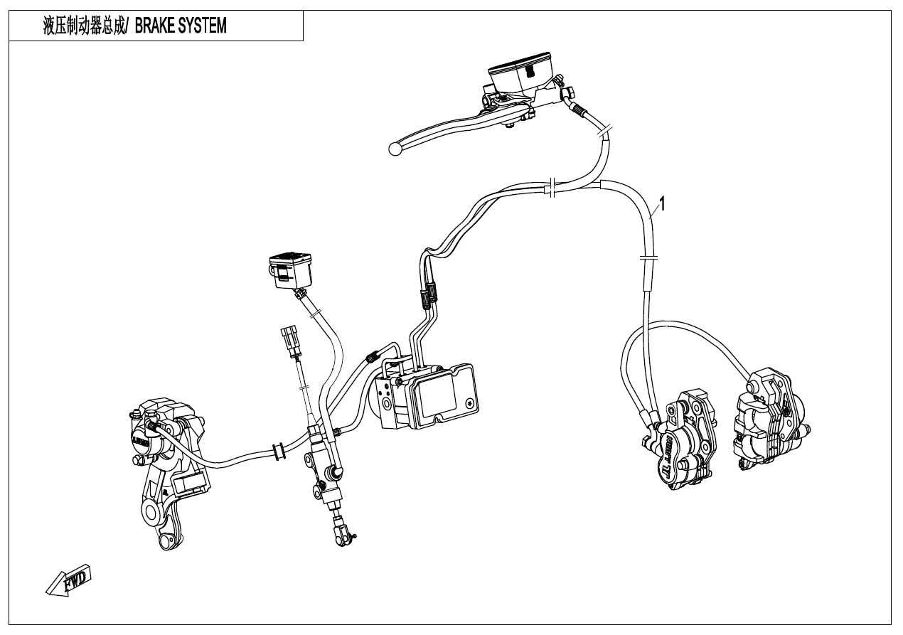 Picture of F08 - BRAKE ASSY