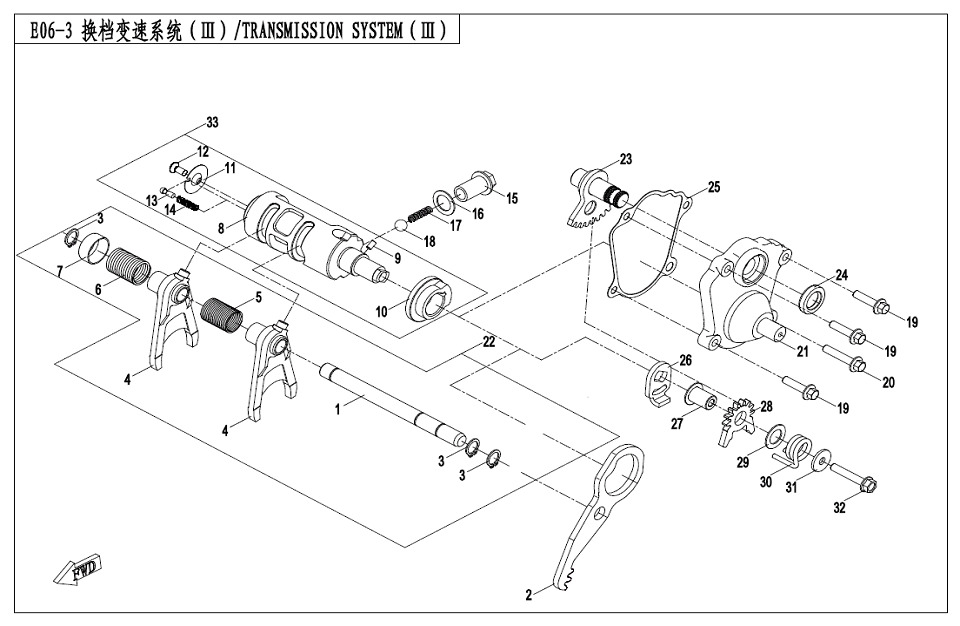 Picture of E06-3 - TRANSMISSION SYSTEM (3)