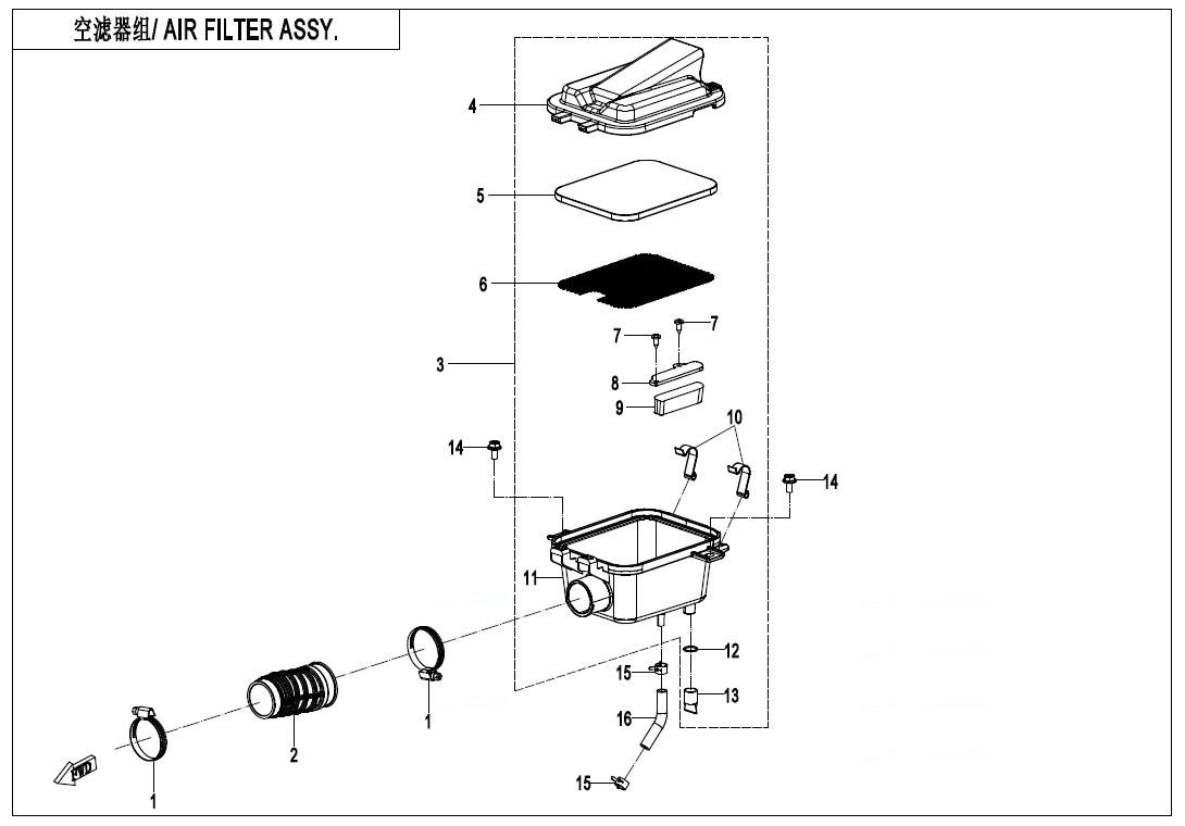 Picture of F41 - AIR FILTER 