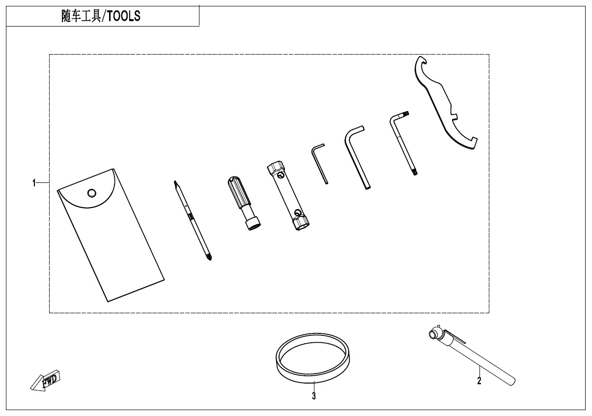 Picture of F20 - TOOLS