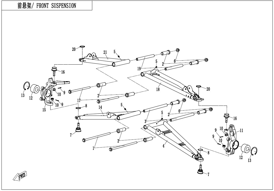Picture of F05-1-FRONT SUSPENSION