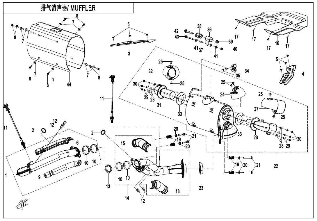 Picture of F02-MUFFLER